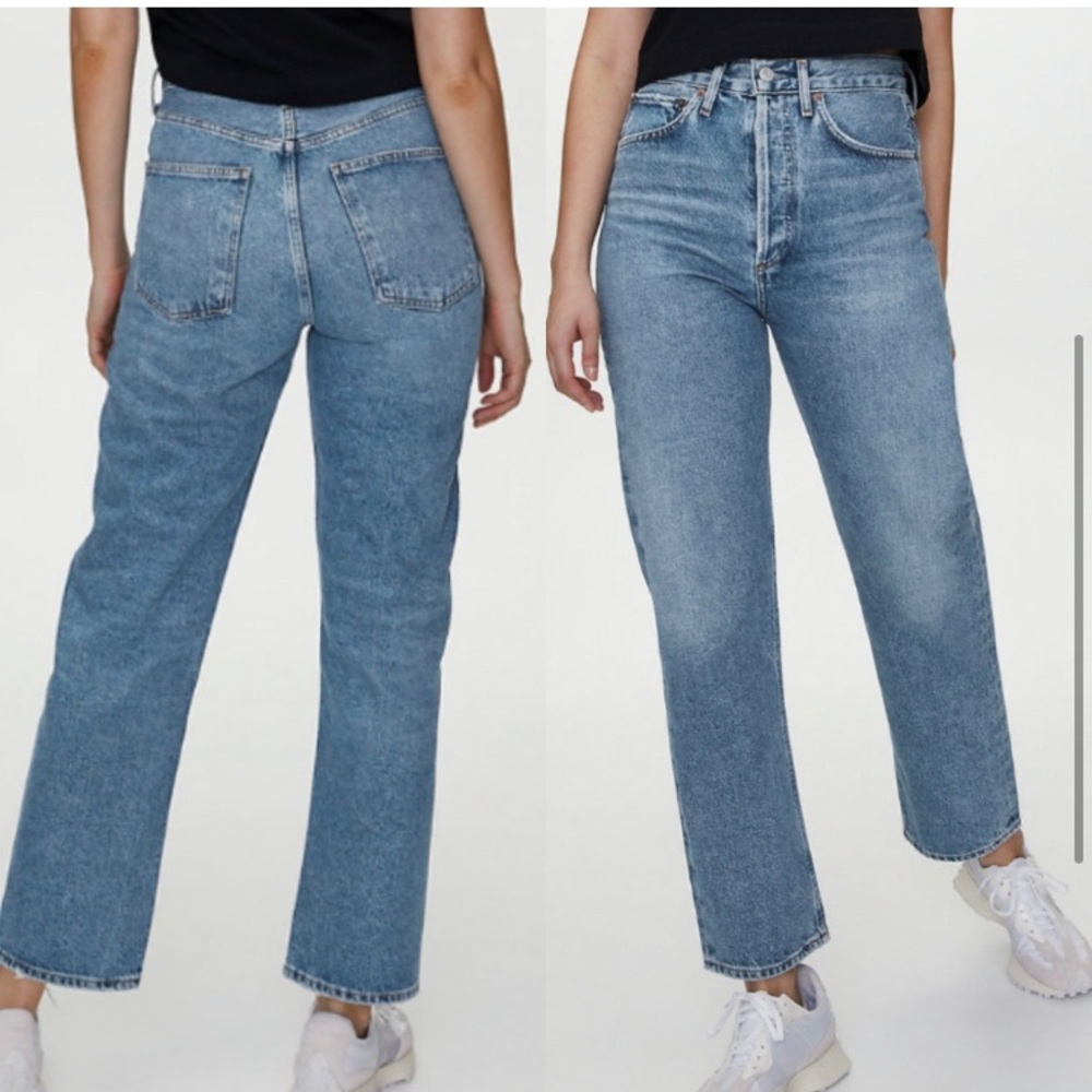 Agolde 90s mid rise loose fit jeans straight